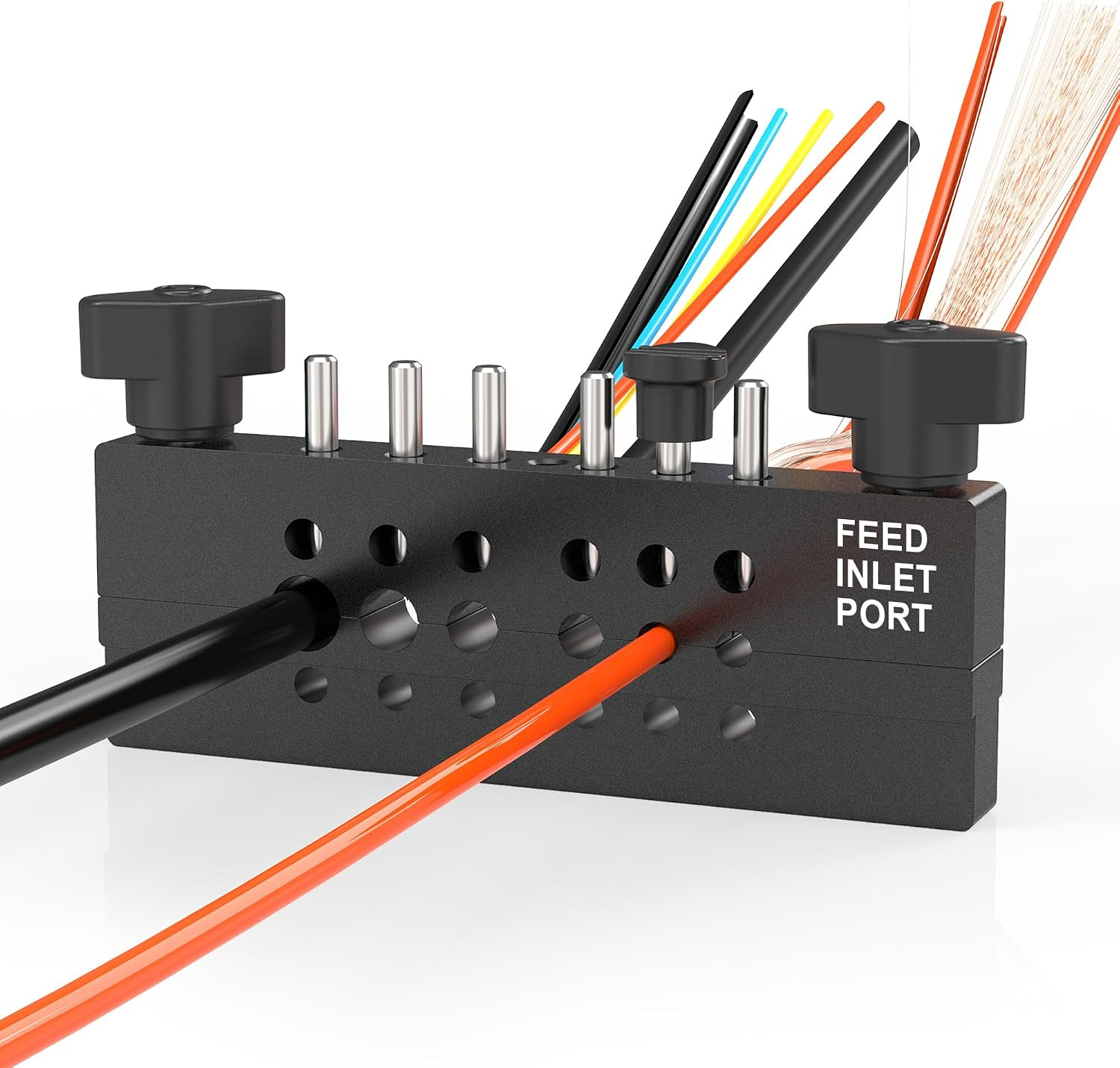 Split-Type Scrap Copper Wire Stripper Machine Kit with 6 Tungsten Carbide Tri-Bl