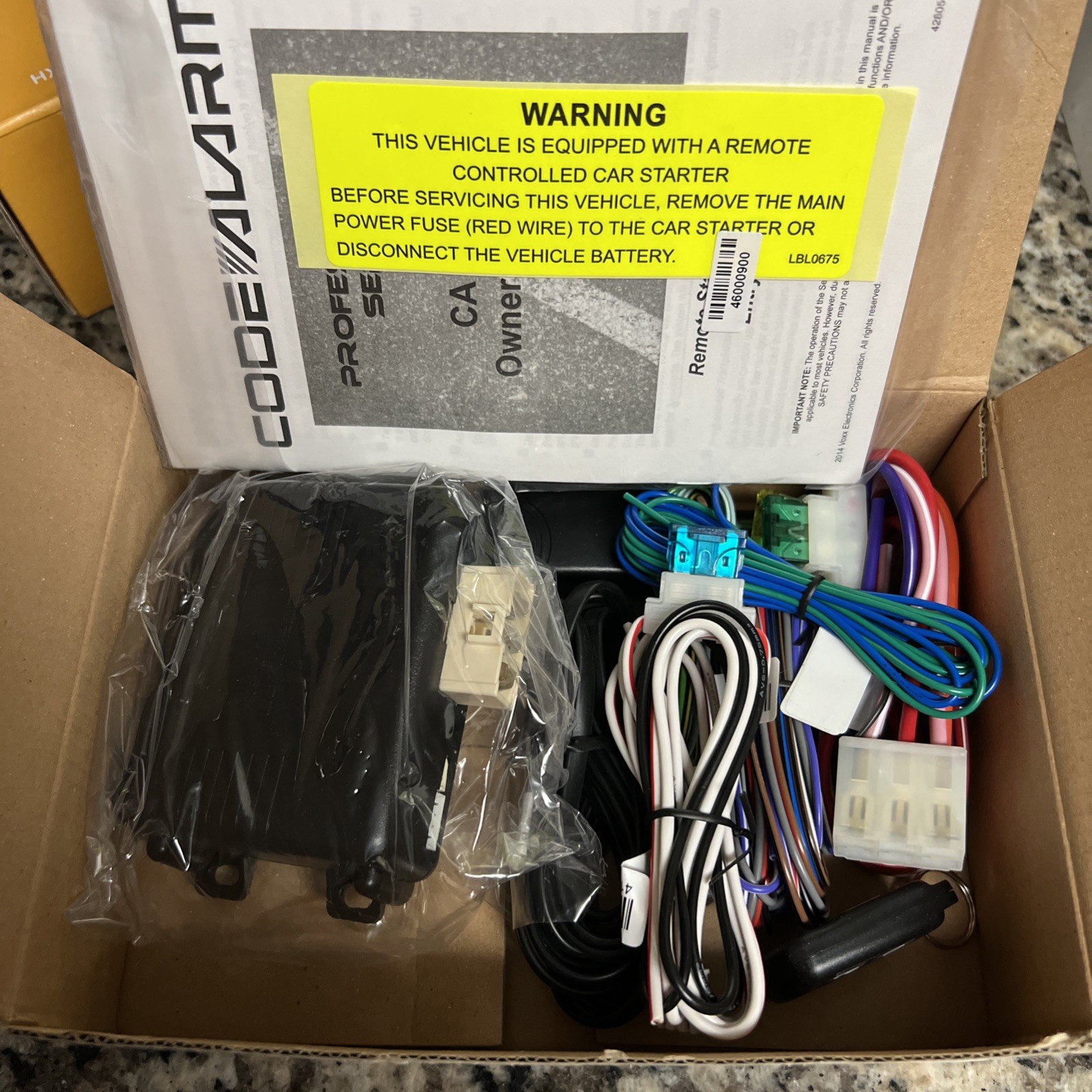 Code Alarm FlashLogic ca5054 remote start
