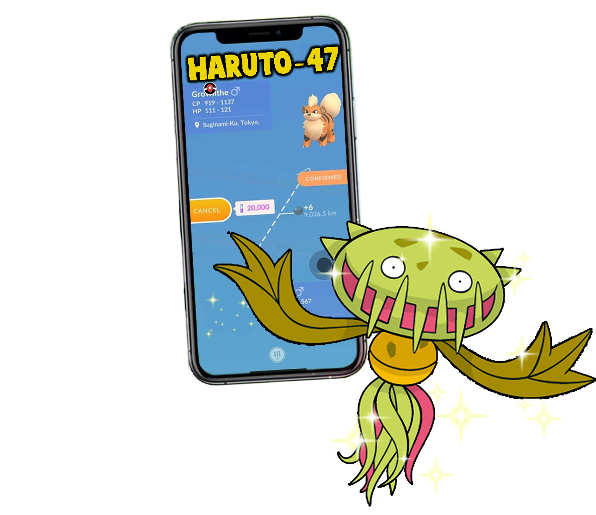 Pokemon Shiny Carnivire Trade 1M or Registered