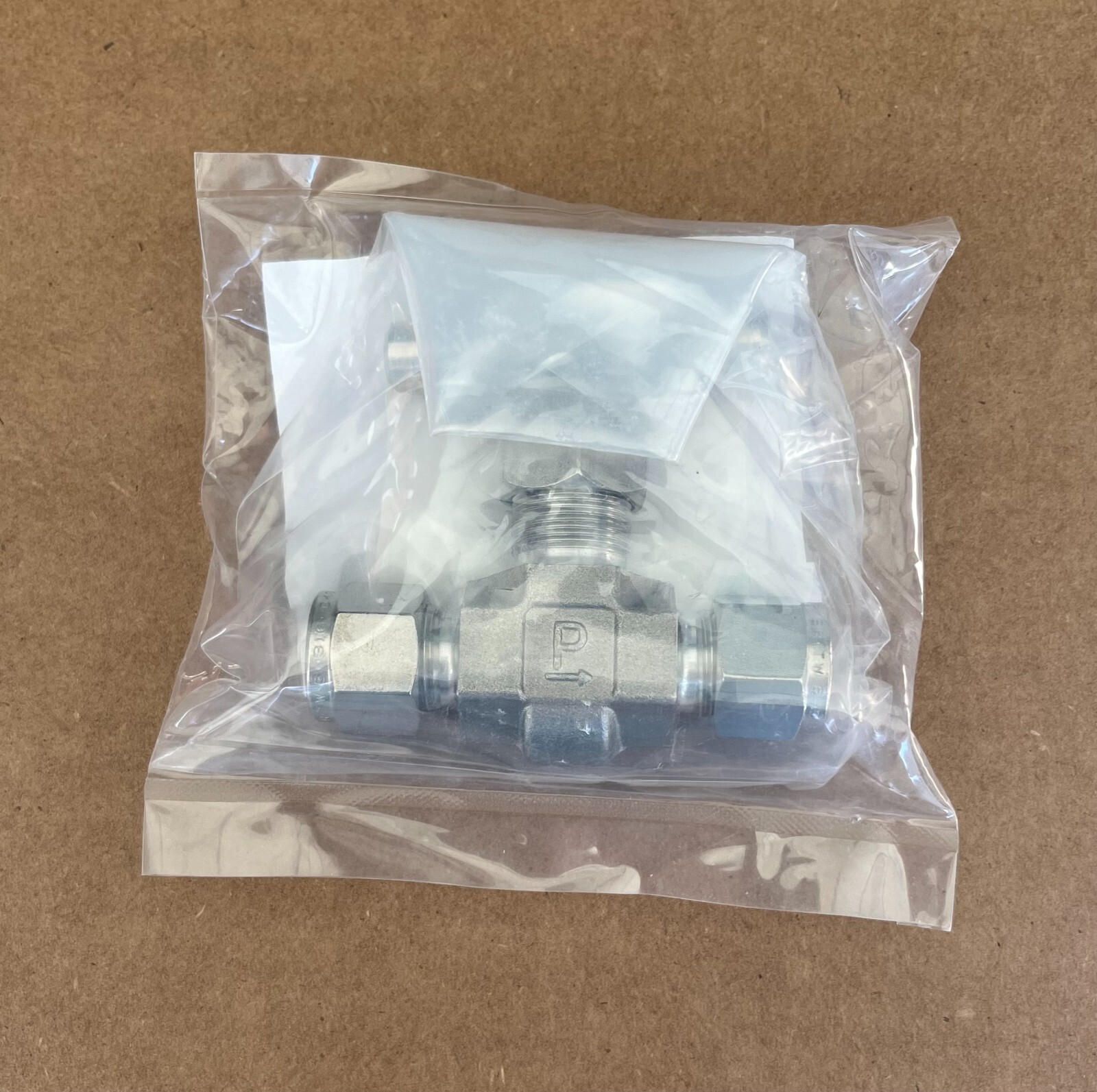 Parker Hannifin 3/8" Stainless Steel  Needle Valve 6Z-V6LK-SS-1771  New