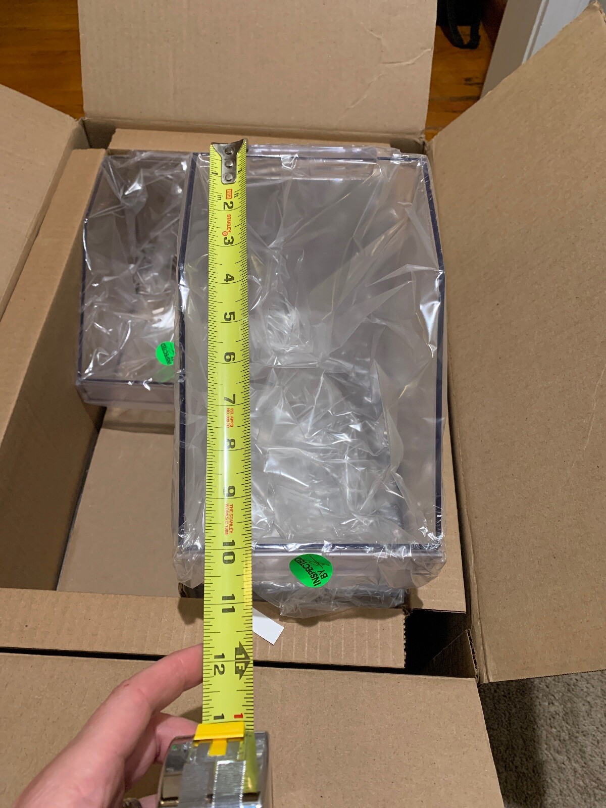 Visual Creations Retail Dump Bin Case Of 8, Size 9”x7”x6”