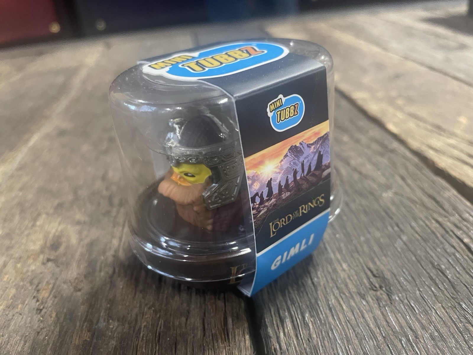 MINI TUBBZ DUCK THE LORD OF THE RINGS : GIMLI : NEW (SEALED)