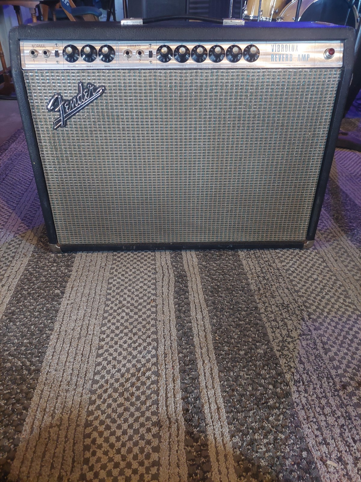 Fender Vibrolux Reverb-Amp 1970 Vintage Guitar Amplifier