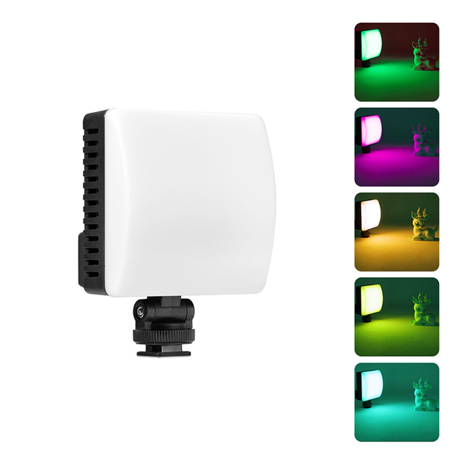 9000K RGB LED Video Light Fill Full Color Portable Camera Tents DSLR Recording