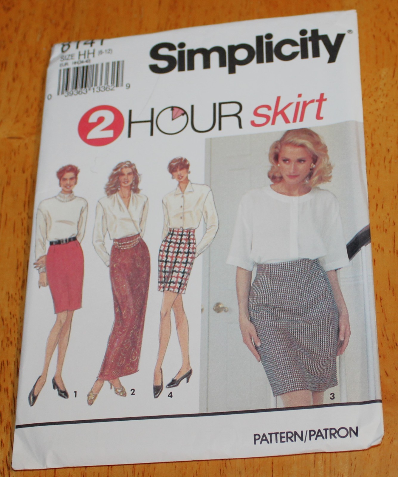Simplicity ~ MISSES SKIRTS - 3 STYLES - EACH IN 2 LENGTHS - Uncut - Sizes 6-12