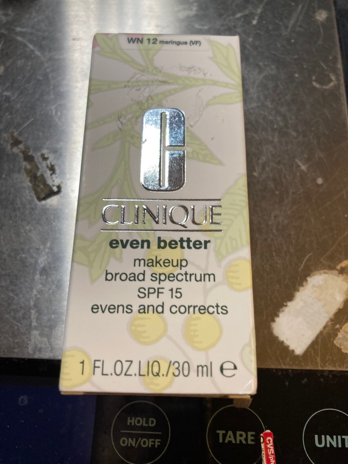 Clinique Even Better Makeup Evens And Corrects 1oz/30ml WN 12 MERINGUE