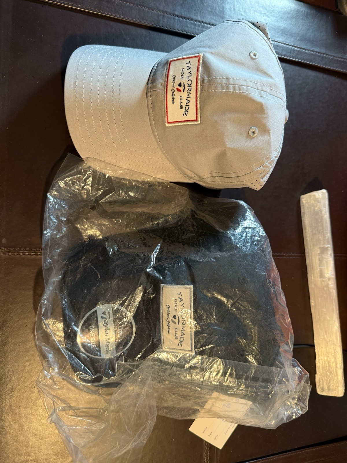 Taylormade Hats 2 - One Grey One Black