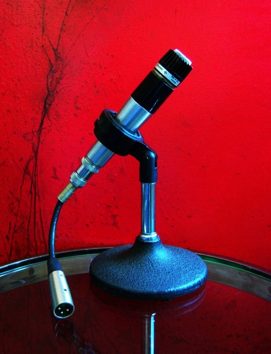 Vintage 1960's Shure 545 / DY45G dynamic cardioid microphone w extras SM57 # 5