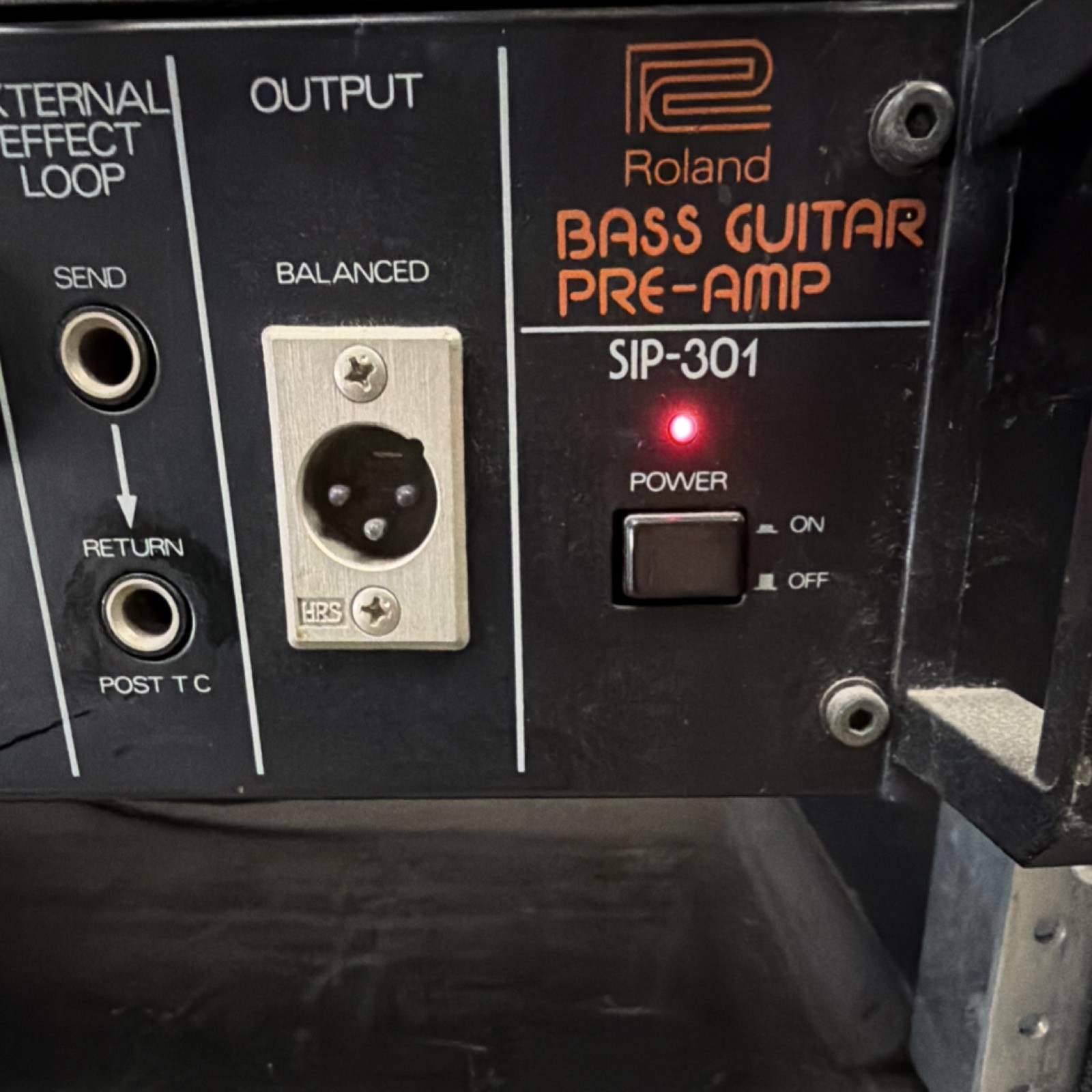 Roland SIP-301 Rack Bass Guitar Pre-Amp, Compression, Tone Shaping, 2-Ch