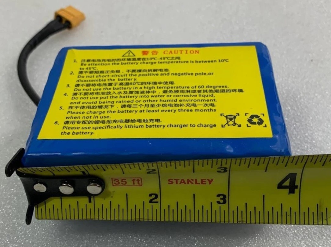 Hover-1 I-200 Hoverboard Battery Replacement KEBE-10S1P-2.0AH 36V 2Ah 72Wh