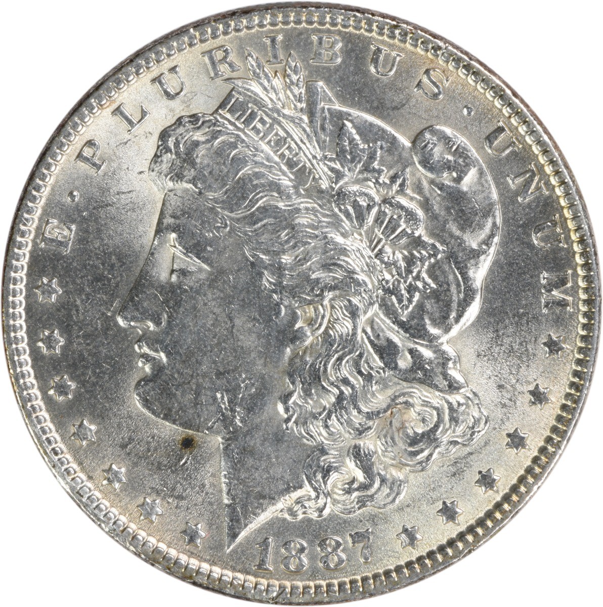 1887 Morgan Silver Dollar BU Uncertified #917