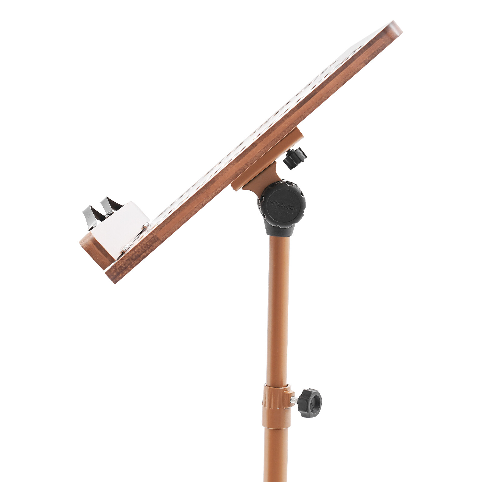Music Stand Foldable Tripod Base Portable Sheet Music Stand Adjustable Height