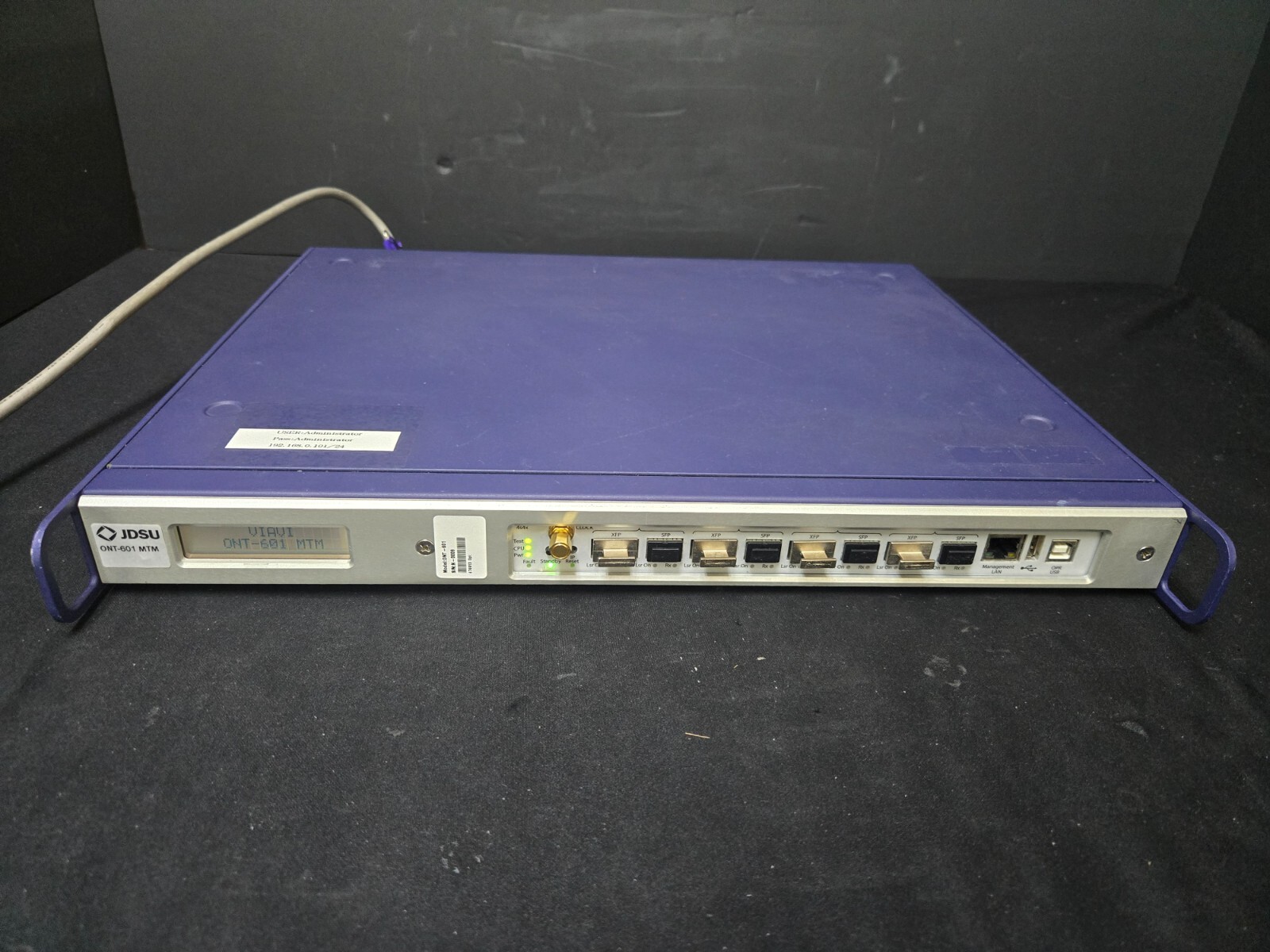 Viavi Solutions/JDSU ONT-601  MTM Multiport Test Module (0009)