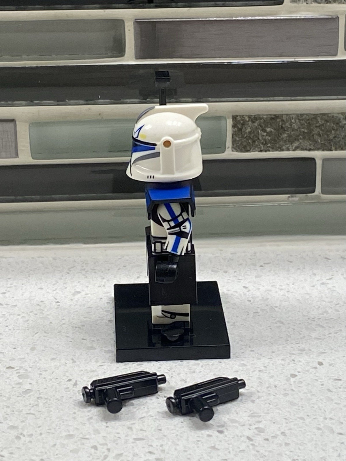 Star Wars Captain Rex Clone Trooper Minifigure For Lego