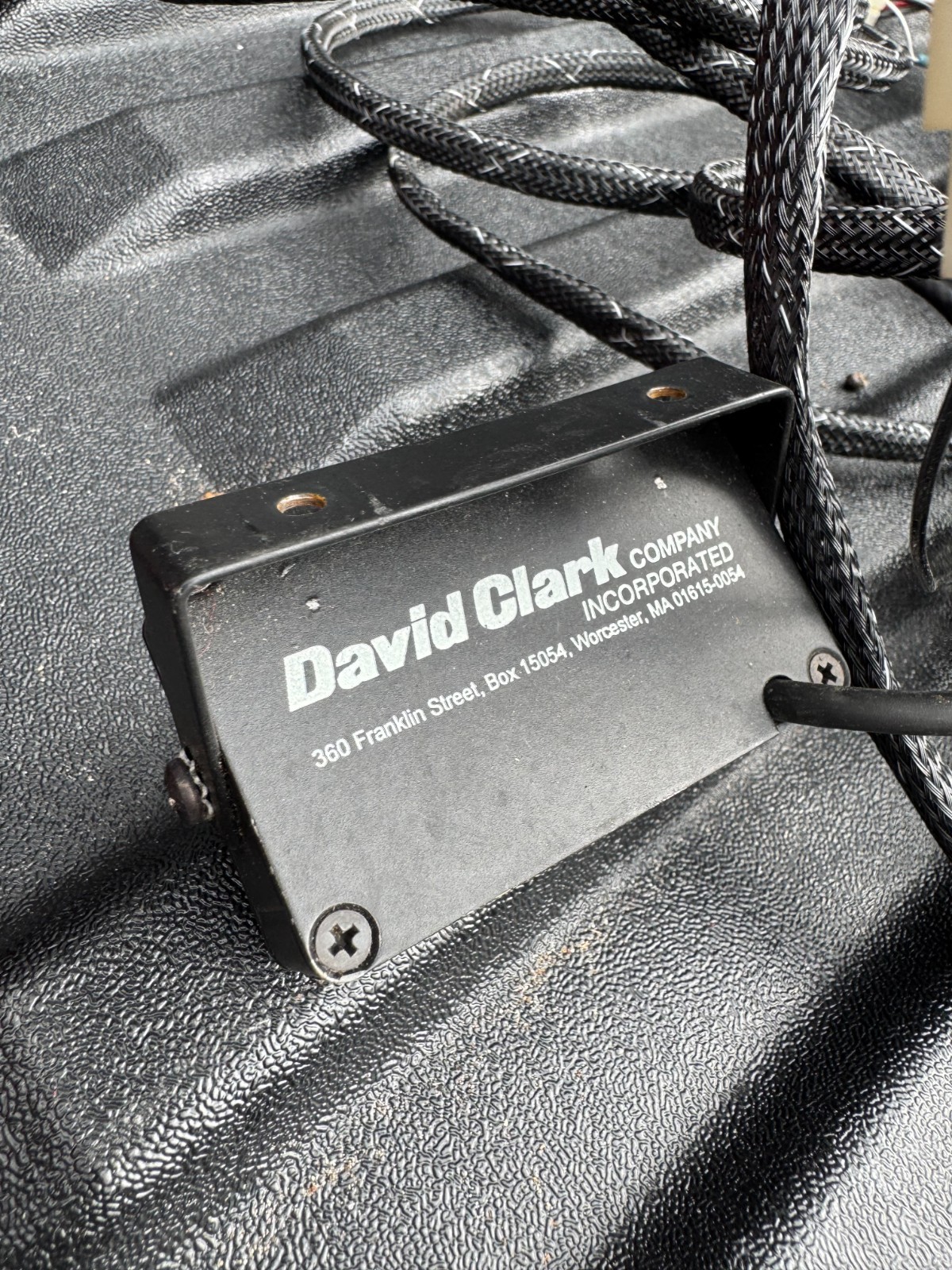 HTF David Clark Communication Cord Cable Model X-P