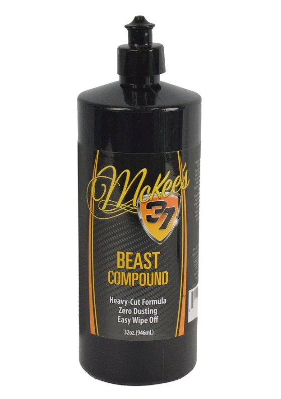 McKee’s 37 BEAST Polishing Compound With Advanced Abrasive Technology - 32 oz