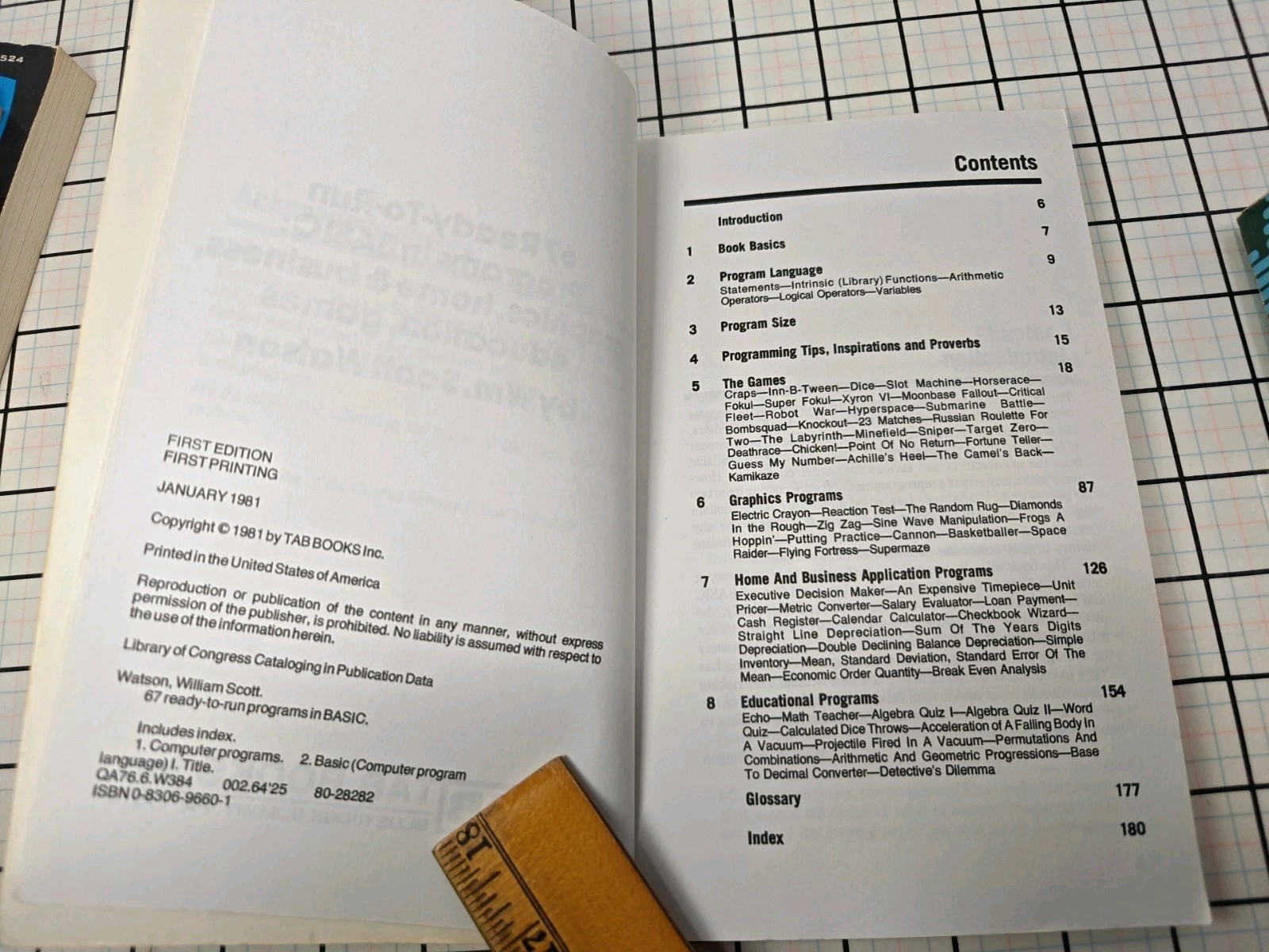 Lot of 4 VTH computer books Cheap Video Cookbook, Basic Programs Games, Apple 2