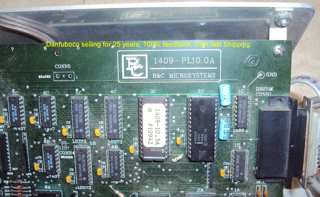 B&C Microsystems 1409 Vintage EPROM / Microcontroller Programmer built in menu