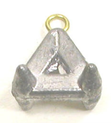 Bullet Weights CL2 Claw Sinker 2 oz Lead Weight 5 lb Bag 40ct