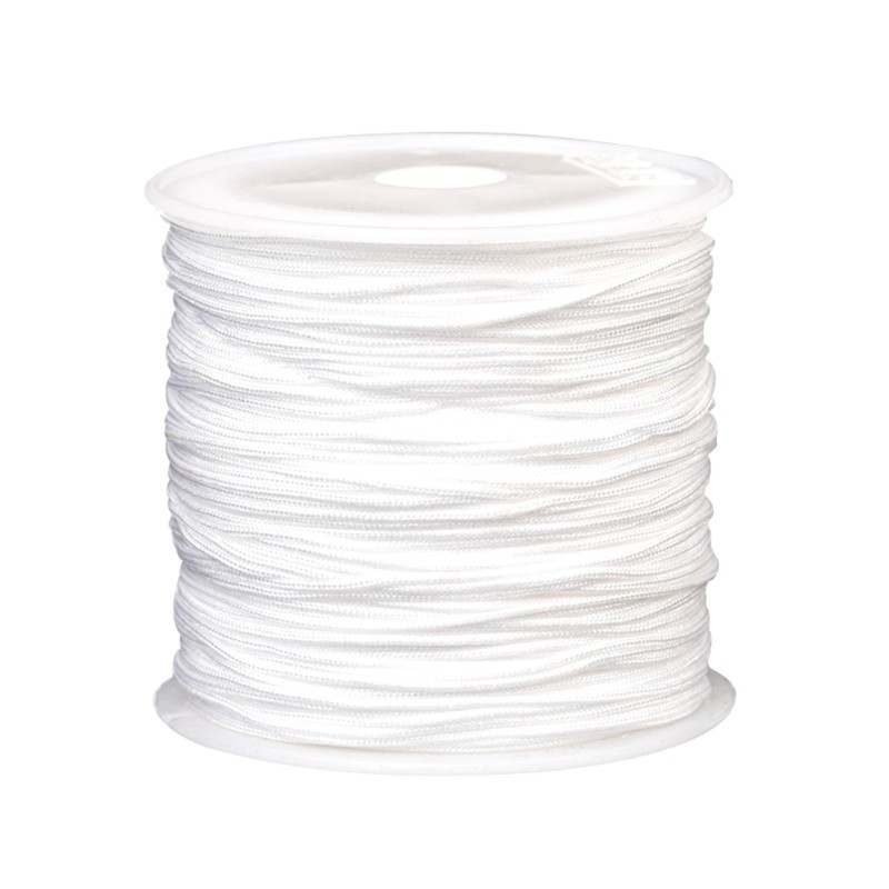 0.8mm Beading String Cord for Blinds String, Braids Bracelets, Jewelry Making