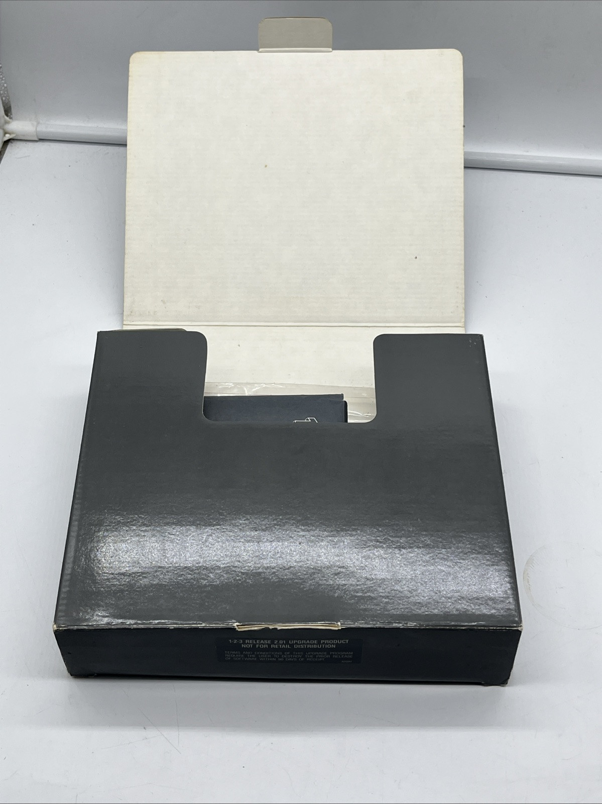 Vintage Lotus Upgrade 1-2-3 Release 2.01 1987 Floppy Disk Software Spreadsheet