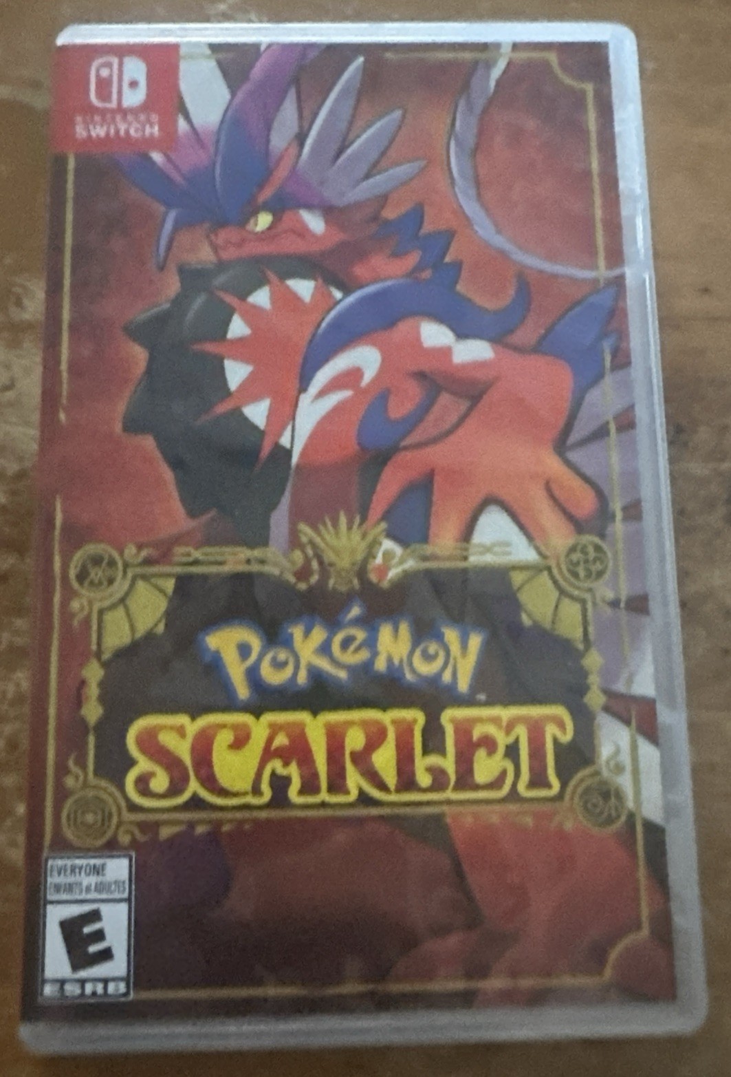 Pokemon Scarlet Nintendo Switch CASE ONLY *NO DISC*