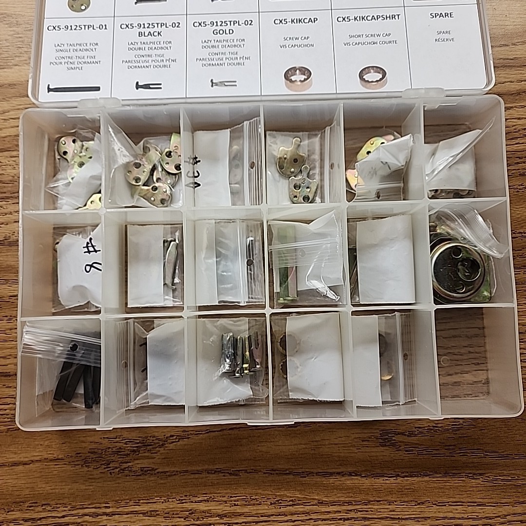 CX5-PART KIT For Locksmith Cylinder Locks Jeu De Pieces
