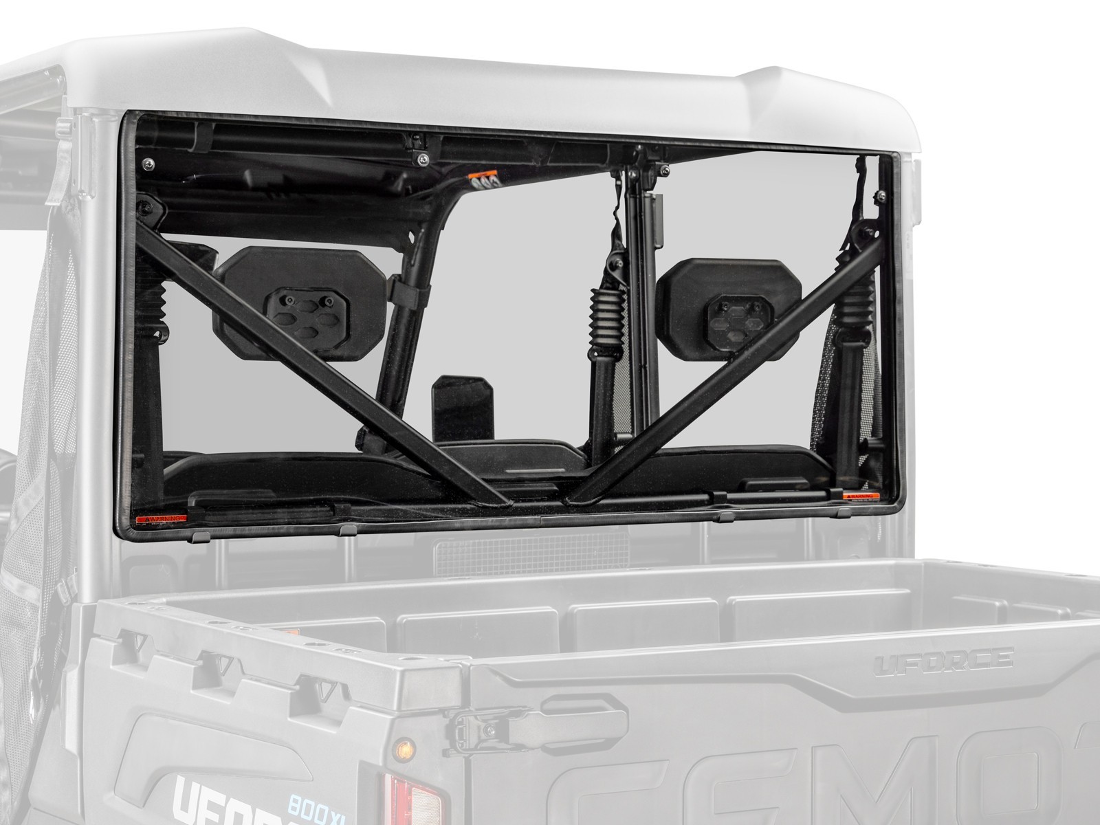 SuperATV Rear Windshield for CFMoto UForce 800/See Fitment