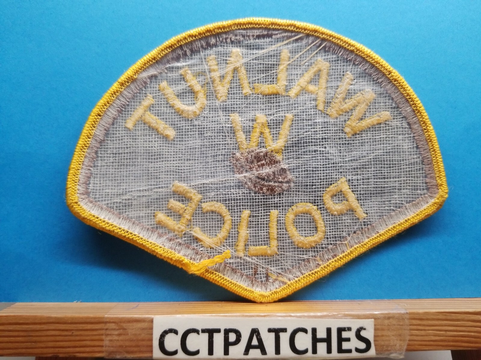 WALNUT, ILLINOIS POLICE SHOULDER PATCH IL