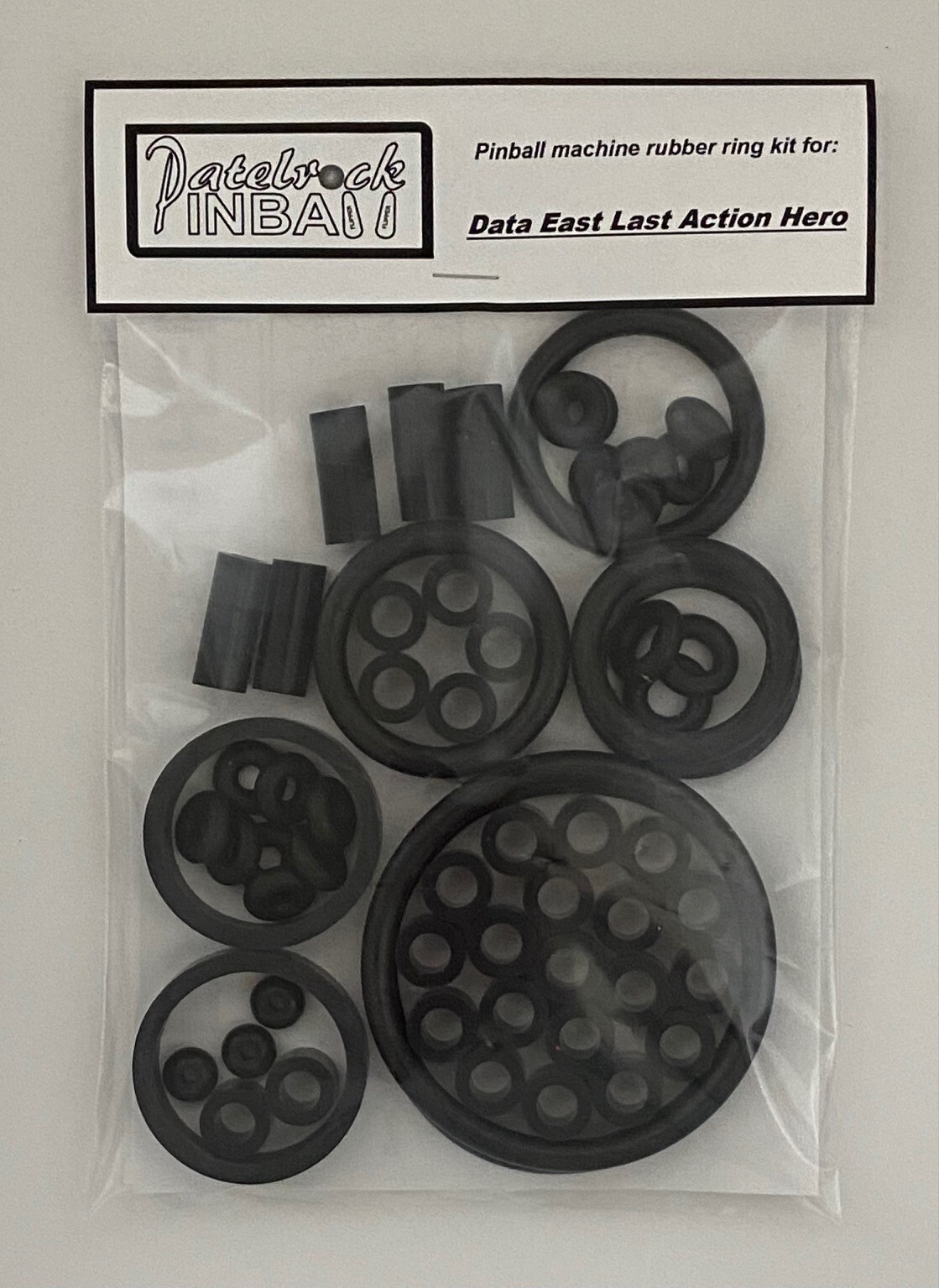 1993 Data East Last Action Hero Pinball Machine Rubber Ring Kit LAH