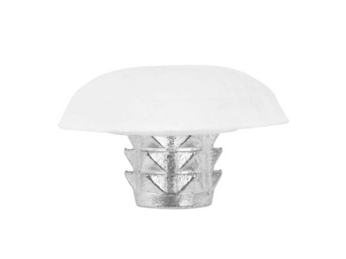Morgan / Supreme - 50 Pk- LARGE Encapsulated .31-18 T-Nut Poly - WHITE 052038