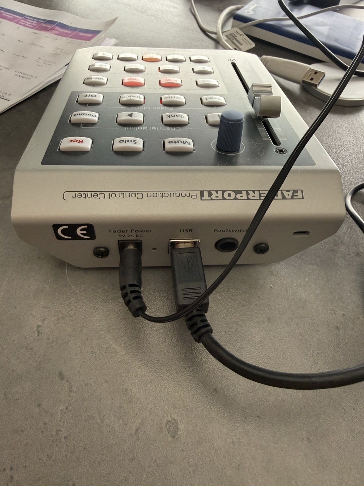 PreSonus FaderPort Motorized Controller USB w/ Power Supply Tested + USB cable