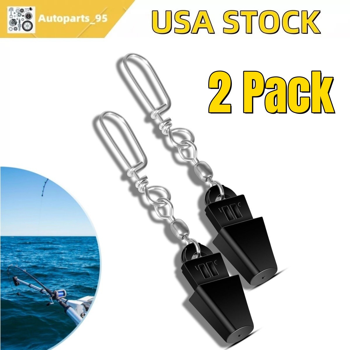 for Boat 2250141 Line Terminator Downrigger Accessory, Downrigger Terminal Kit
