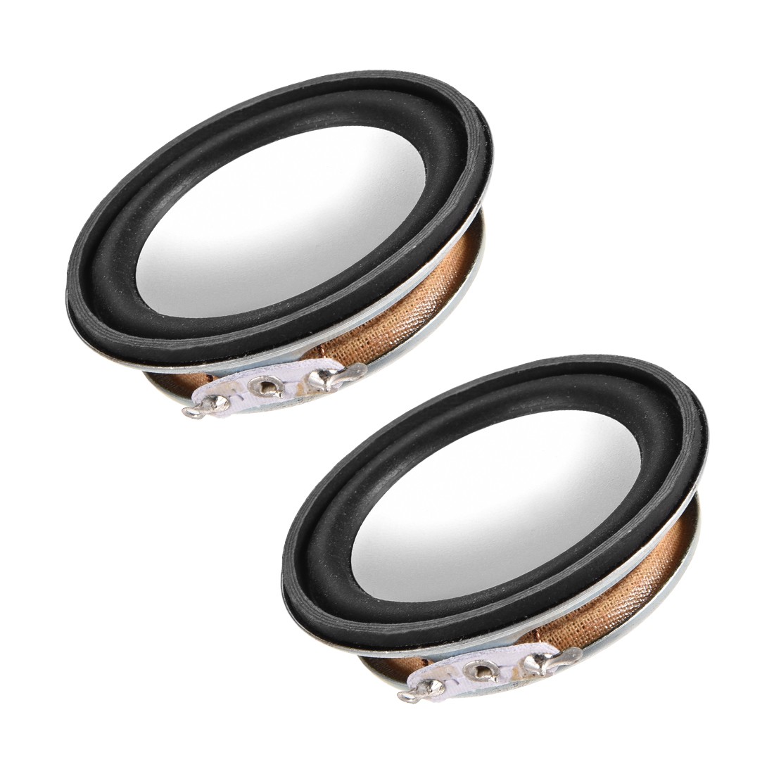 3W 4 Ohm Audio Speaker 50mm / 1.97" Round Speaker Small 2pcs