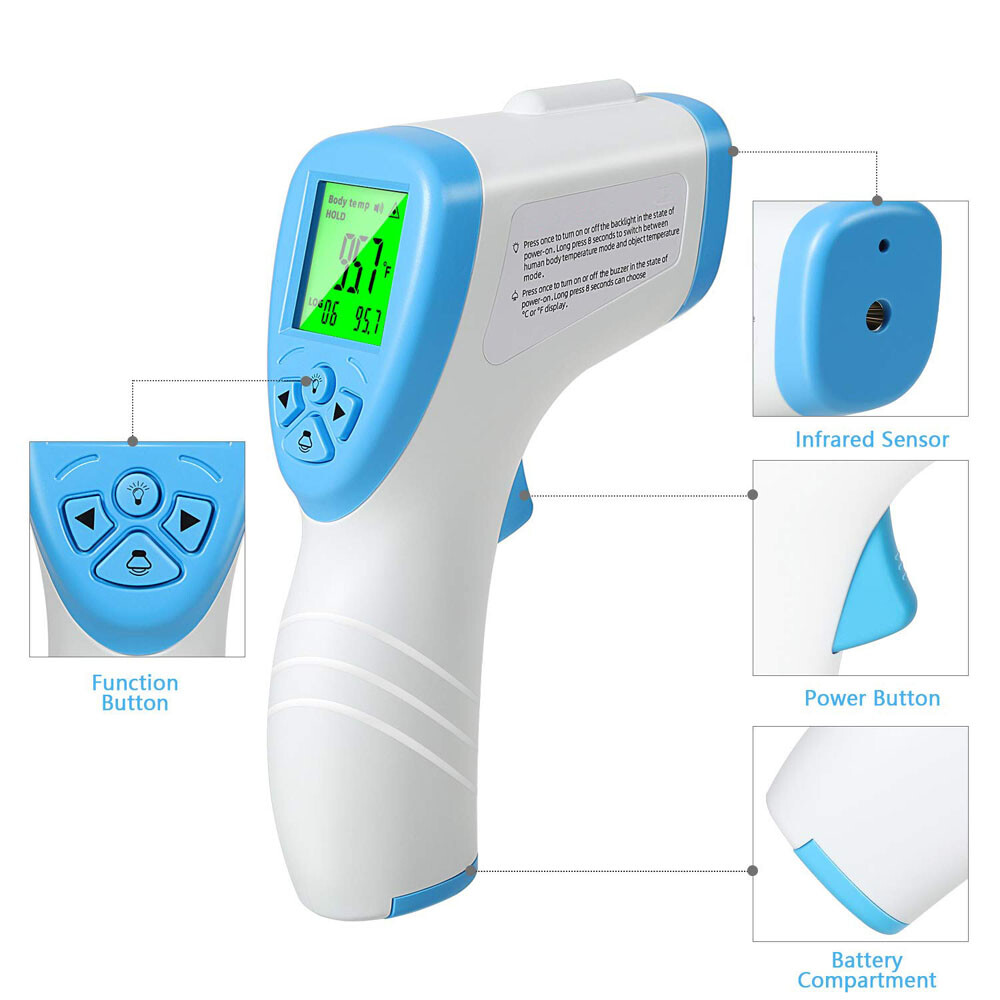 Infrared Forehead Thermometer, Non-Contact Forehead Thermometer for Adult, Kids