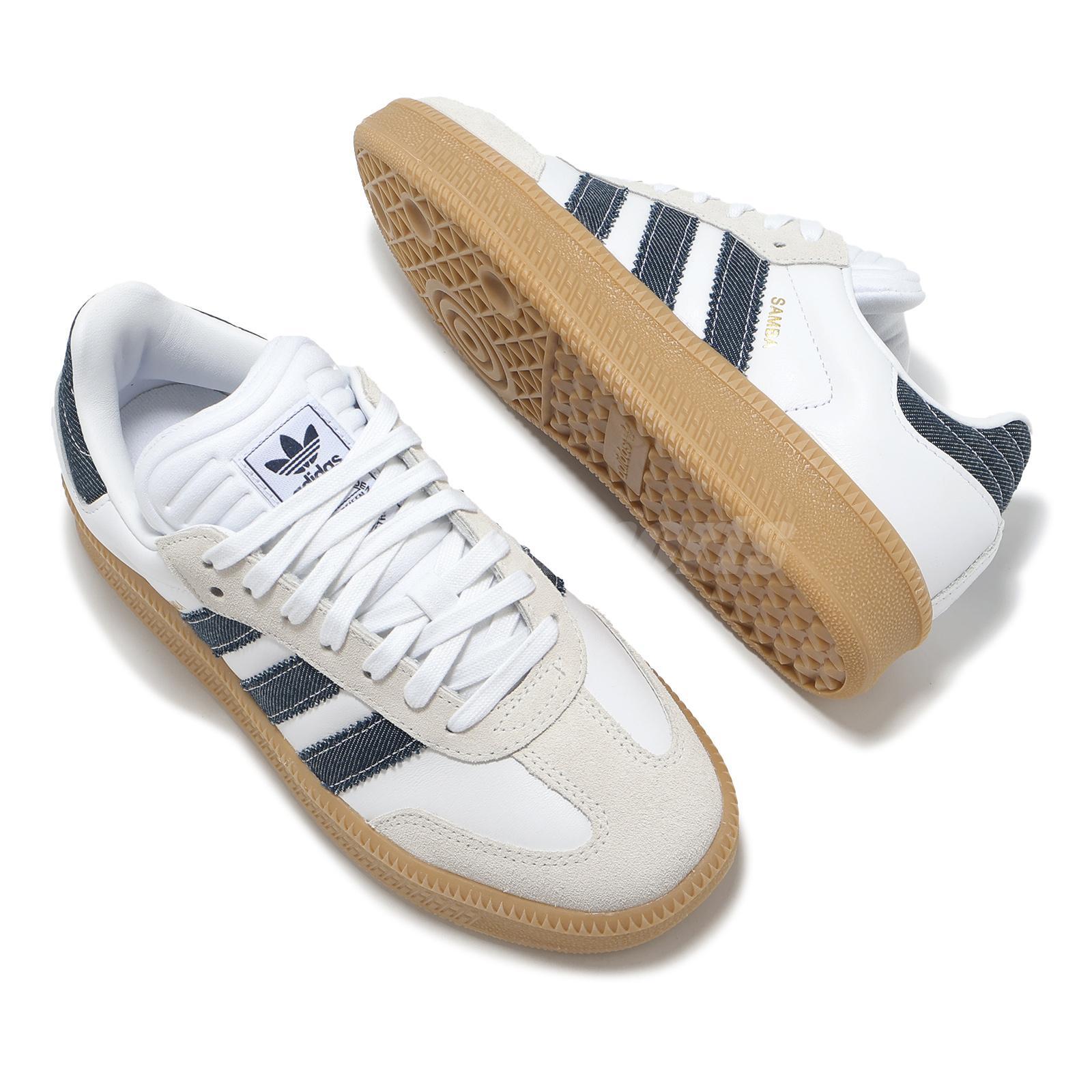 adidas Originals Samba XLG White Night Indigo Denim Men Unisex Casual JQ7440