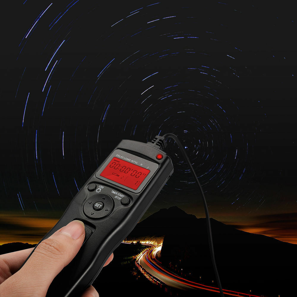 Intervalometer Timer Remote Control for Nikon D7200 D5600 D5500 D5300 D5200 US