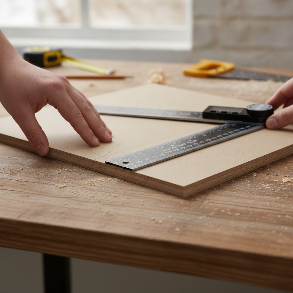 7-Inch Quick-Display Digital Protractor - Ideal for Carpentry & Home Improvement