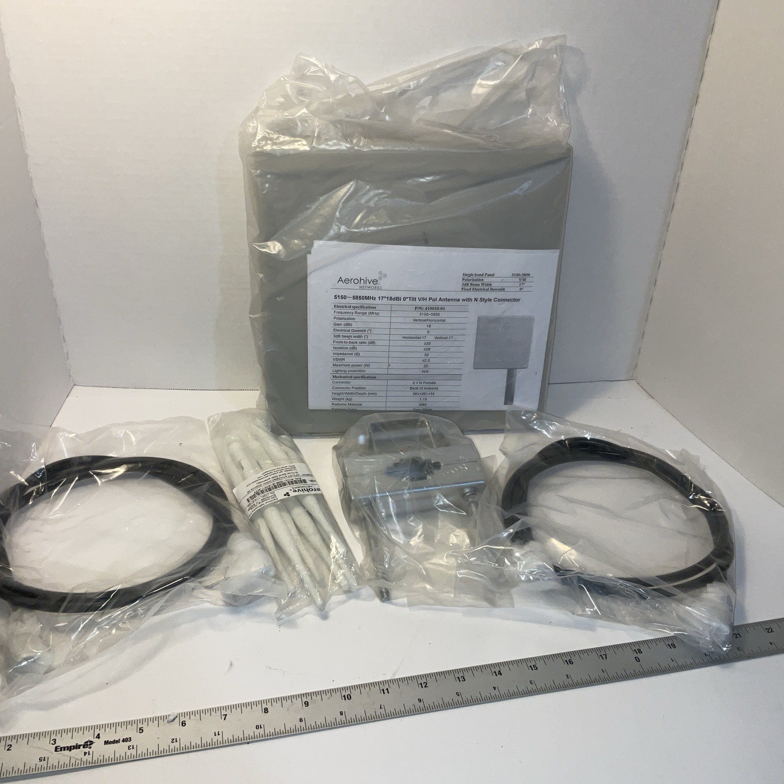 Aerohive Network 5150 - 5850 Base Panel, Used, Working