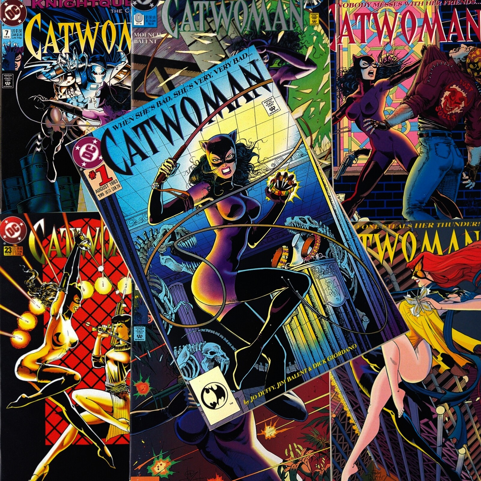 Catwoman 0 1-29 You CHOOSE/PICK ISSUE Flat Shipping 1993 DC 4 5 6 7 8 9 10 11 12