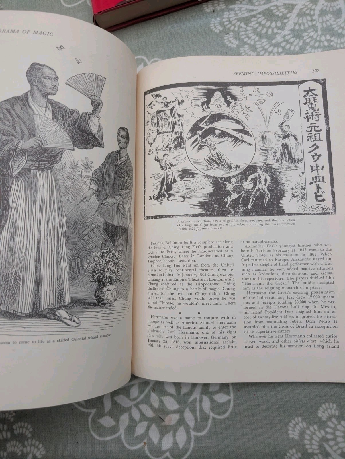 Two Magic History Books by Milbourne Christopher