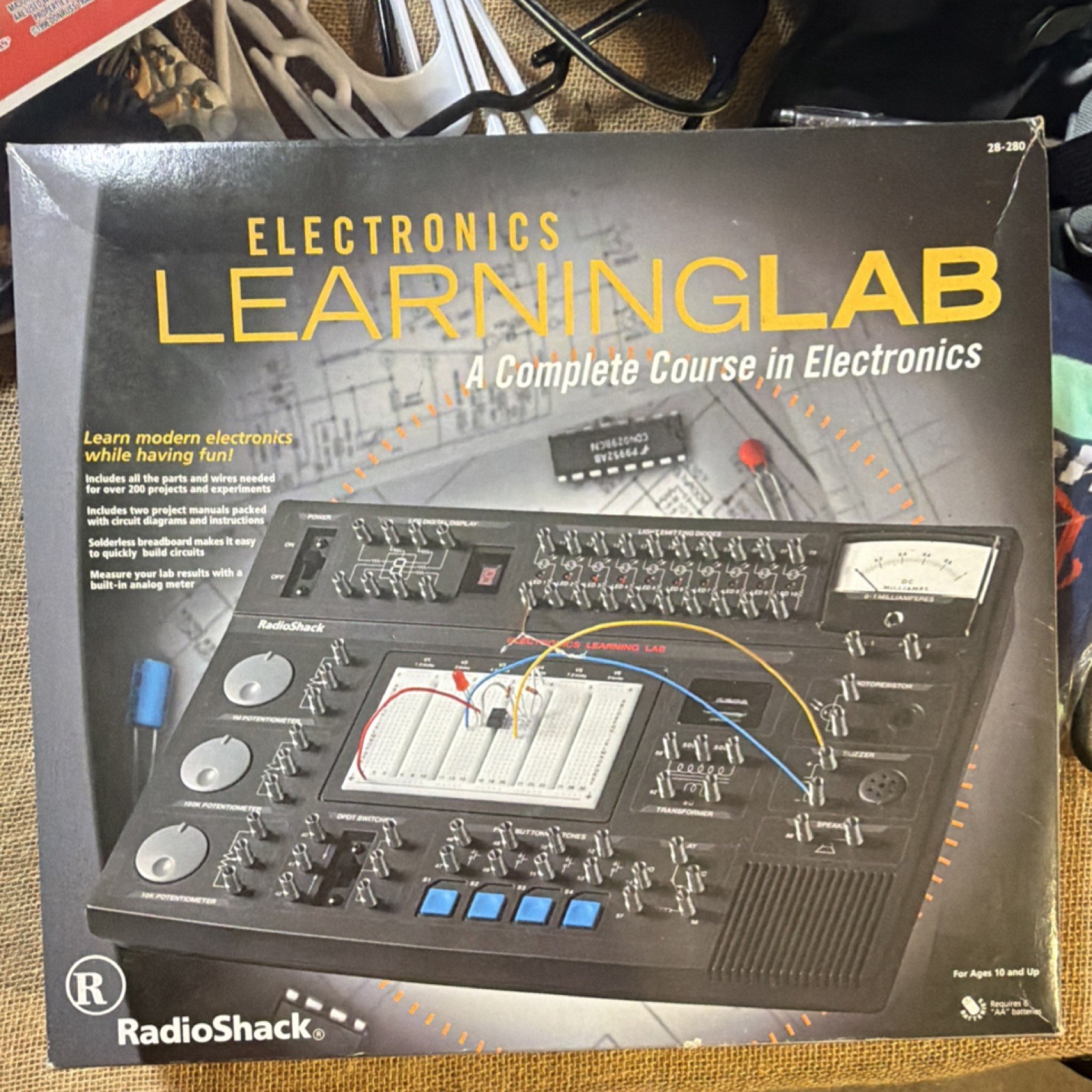 RadioShack Electronics Learning Lab Basic Electronics & Digital Logic Workbooks