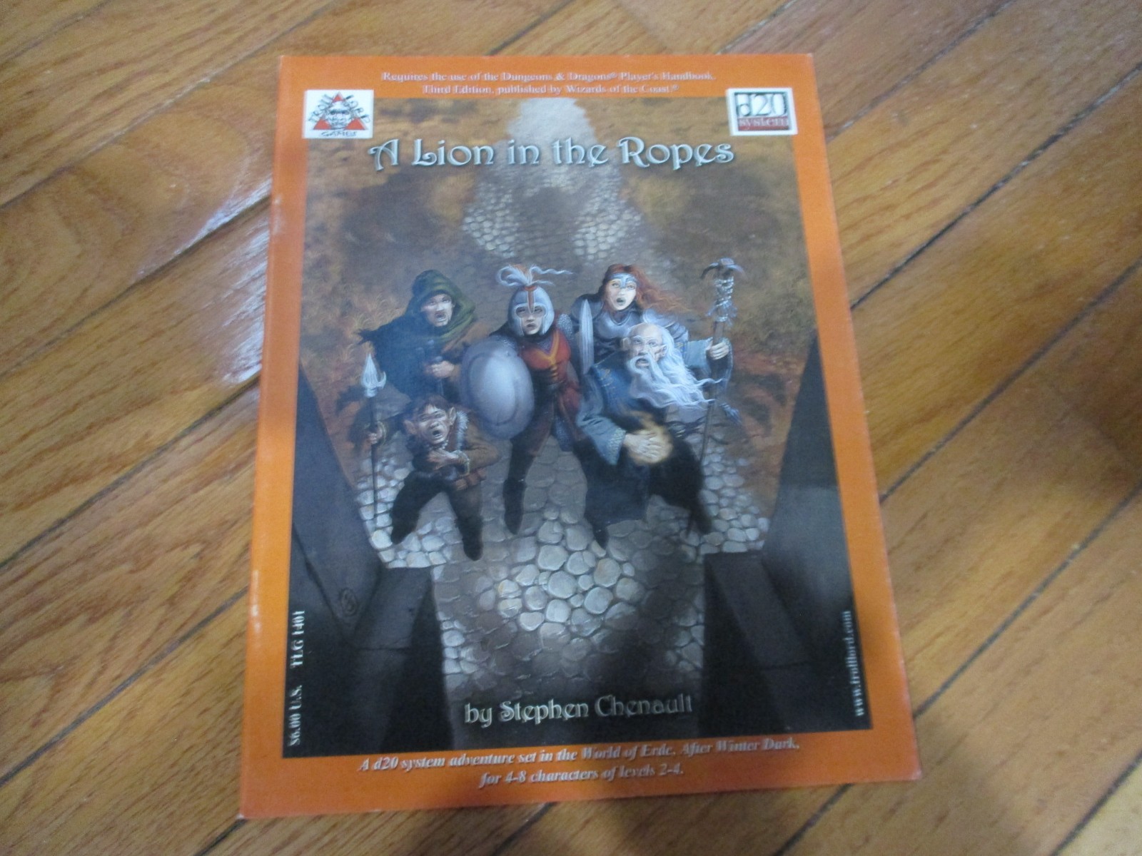 D&D D20 Troll Lord A Lion in the Ropes