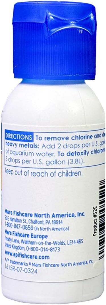 API Tap Water Conditioner 1 oz Aquarium