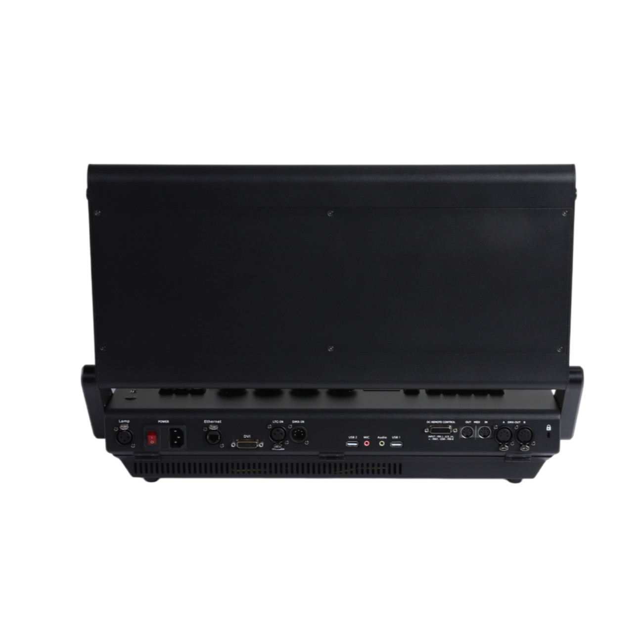 new motorized onpc controller command wing 2 rgb led fader control/display +case