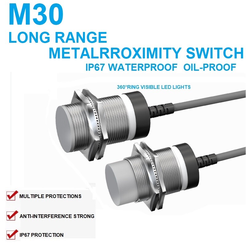 Long Range Metal Proximity Switch M30 Elevator Inductive Proximity Switch Sensor