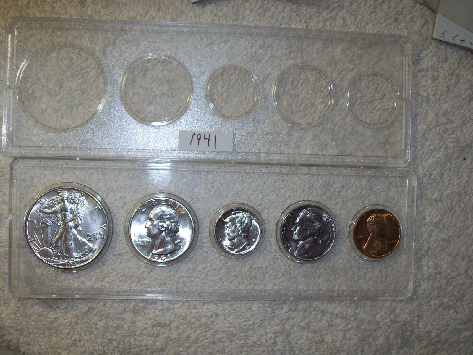 1941 MINT SET UNCIRCULATED PHILADELPHIA MINT