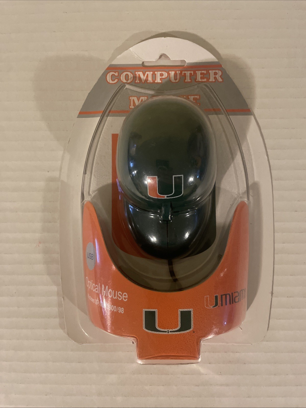University Of Miami Computer Mouse USB 2.0