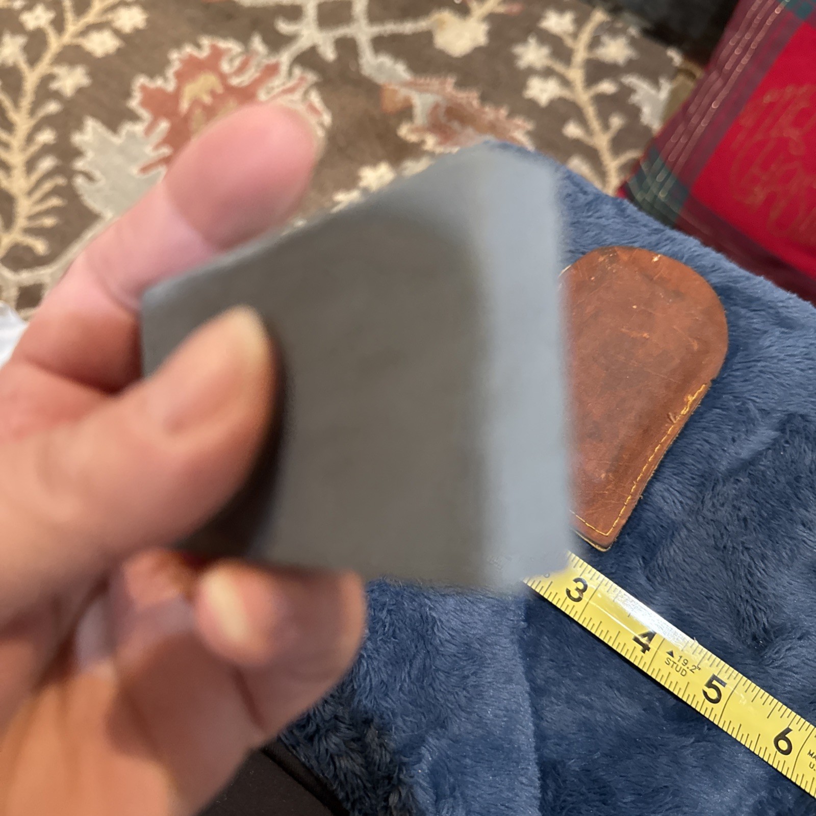 Vintage Boy Scouts of America Sharpening Stone With Leather Case Hone For Knife