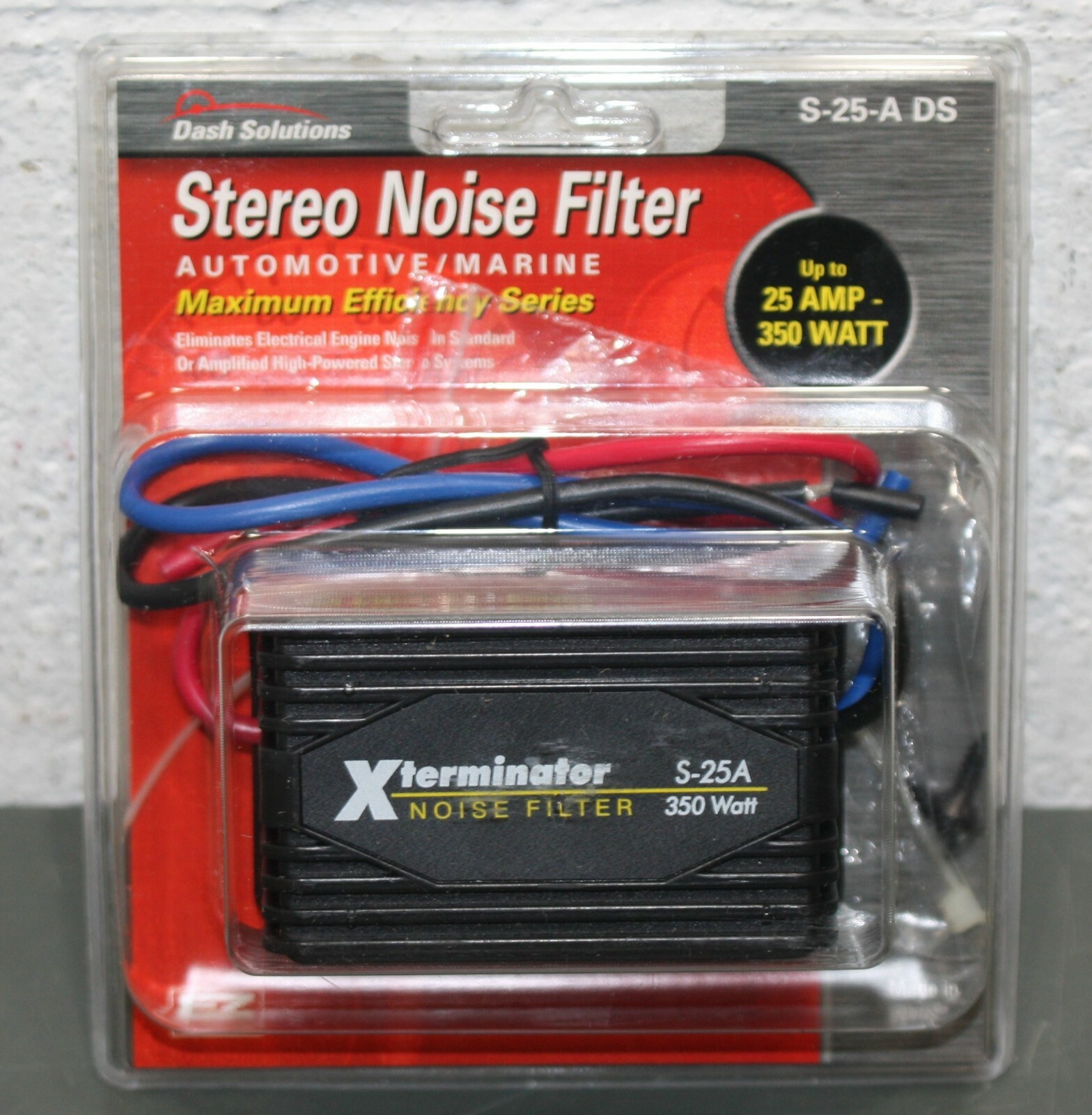 Xterminator Stereo Noise Filter S-25-A DS, 25A, 350W, Automotive / Marine, Radio